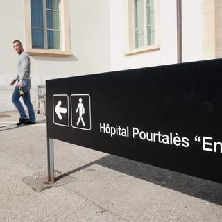 L'Hôpital neuchâtelois (ici, le site de Pourtalès) a connu un meilleur résultat en 2016 par rapport à 2015. [Keystone - Sandro Campardo]