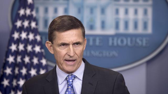 Le conseiller de Donald Trump à la Sécurité, Michael Flynn. [keystone - EPA/Michael Reynolds]