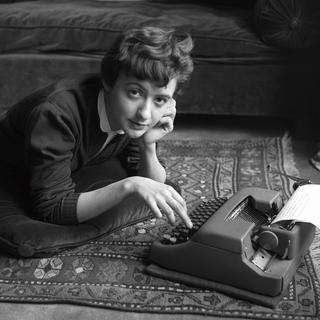 Françoise Sagan, 1954. Photographie de Sabine Weiss. [Sabine Weiss]