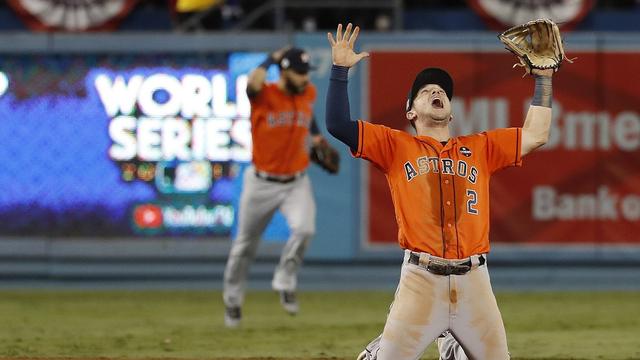 Alex Bregman et les Houston Astros succèdent aux Chicago Cubs. [Eugene Garcia]