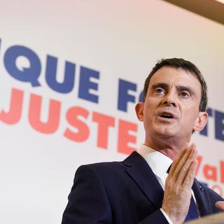 Manuel Valls, mardi 03.01.2017 à Paris. [AFP - Alain Jocard]