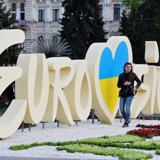 Le concours de l'Eurovision aura lieu à Kiev, en Ukraine, cette année. [AFP - Stringer]