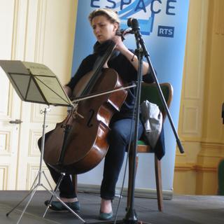 La violoncelliste Ophélie Gaillard. [Cécile Clair]