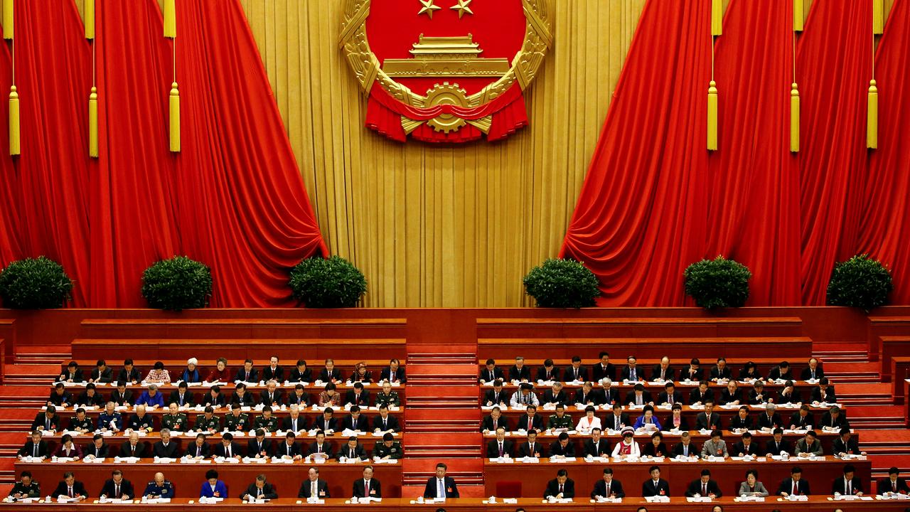 L'Assemblée nationale populaire chinoise réunie le 5 mars 2017. [Reuters - Damir Sagolj]