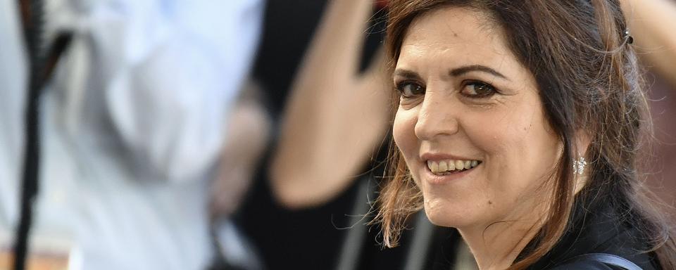 L'actrice Agnès Jaoui à Cannes en 2017. [AFP - Loic Venance]