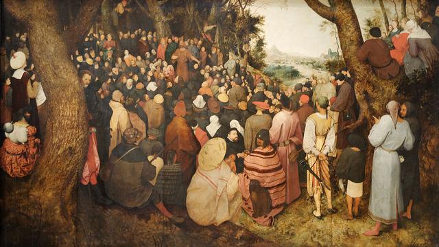 La Prédication de Saint Jean-Baptiste, Brueghel l'Ancien