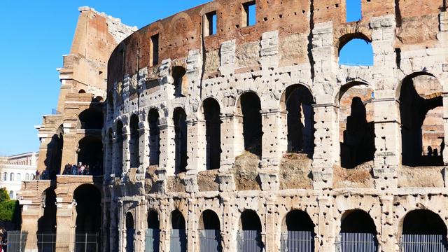 Rome, le Colisée.