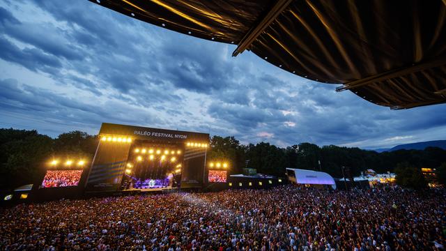 En tout, plus de 230'000 festivaliers ont foulé la Plaine de l'Asse. [keystone - Valentin Flauraud]