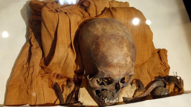 Le "roi hérétique", l'une des momies égyptiennes dont l'ADN a été décodé par des chercheurs. [Keystone - Khaled El-Fiqi]