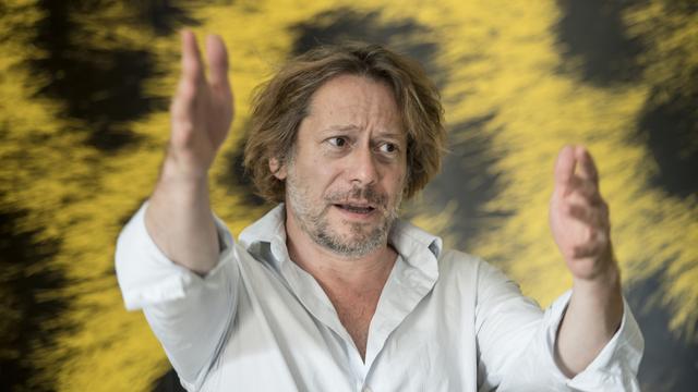 Mathieu Amalric au festival de Locarno en 2017. [Keystone]