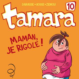 La couverture d'une des BD de "Tamara" scénarisée par Zidrou, dessinée par Darasse. [Dupuis]