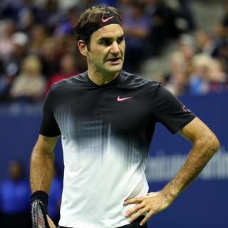 Roger Federer n'a pas passé le cap des quarts à New York. [EPA/Keystone - Daniel Murphy]