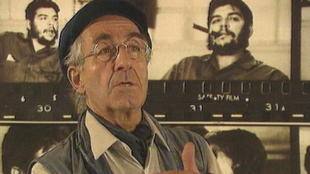 René Burri, photographe du Che, en 1997. [RTS]