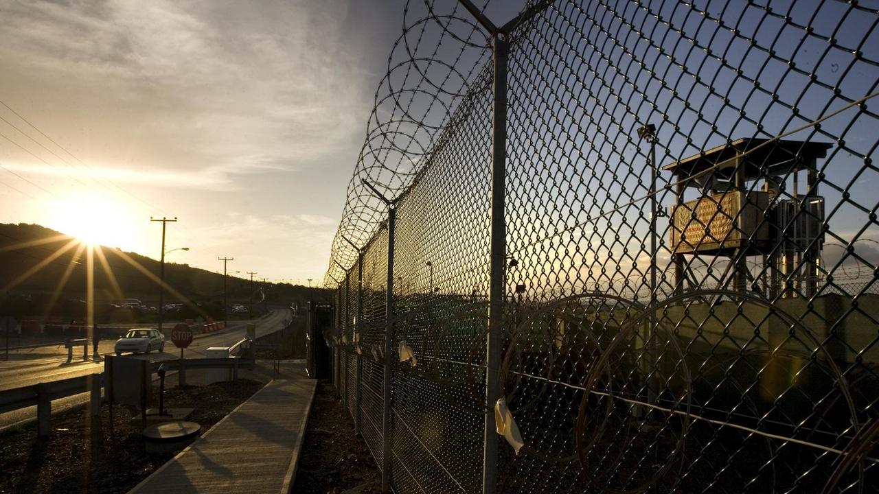 La prison militaire américaine de Guantanamo, sur l'île de Cuba, photographiée en juin 2008. [AP Photo/Keystone - Brennan Linsley]