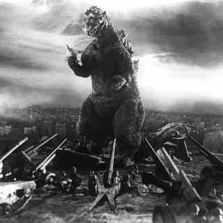 Godzilla en 1954 dans le film de Ishiro Honda. [Toho films/AFP]