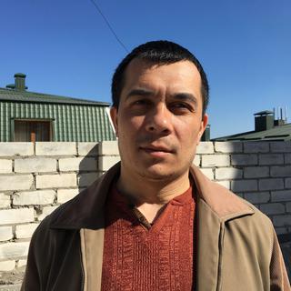 L’avocat des Tatars de Crimée Emil Kurbedinov. [RTS - Isabelle Cornaz]