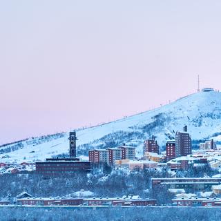 La ville suédoise de Kiruna va devoir déménager. [AFP - Emmanuel Berthier]
