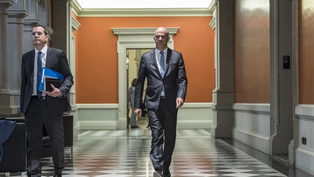 Le socialiste fribourgeois Alain Berset, président de la Confédération en 2018.