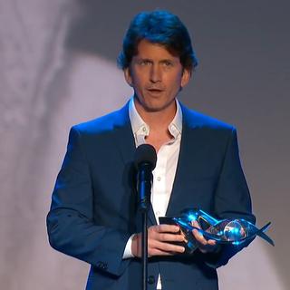 Todd Howard aux Dice Awards. [AIAS]