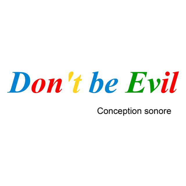 Le logo de "Don't be Evil" de Jordan Allard.
Jordan Allard [Jordan Allard]