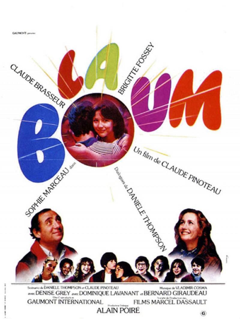 L'affiche du film La boum, de Claude Pinoteau, sorti en 1980.Gaumont [Gaumont]