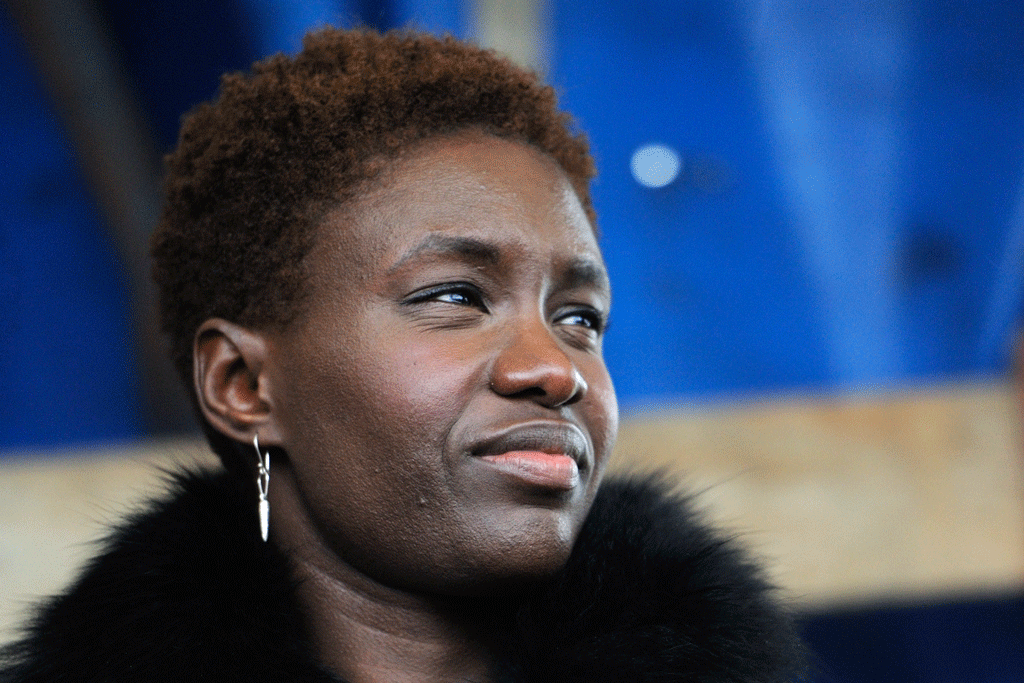 La journaliste, écrivaine et activiste française Rokhaya Diallo. [AFP - Philippe Huguen]