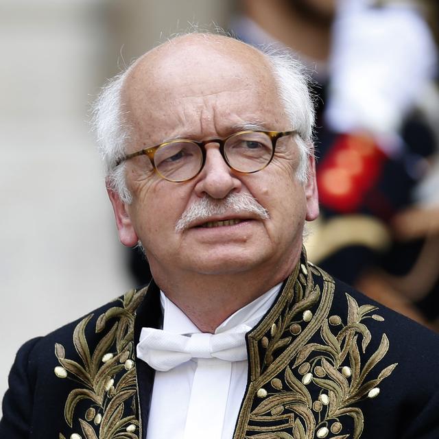 L'académicien français Erik Orsenna. [Reuters - Charles Platiau]