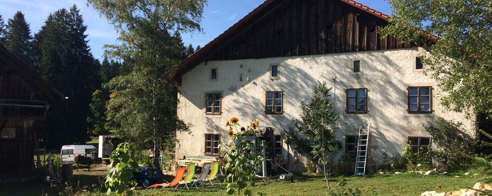 La ferme qui a servi de décor au film "Le Vent tourne", de Bettina Oberli.
Raphaële Bouchet
RTS [RTS - Raphaële Bouchet]