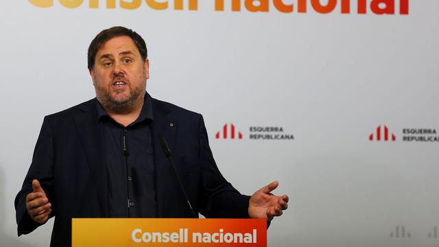 Le leader indépendantiste catalan Oriol Junqueras. [Reuters - Ivan Alvarado]