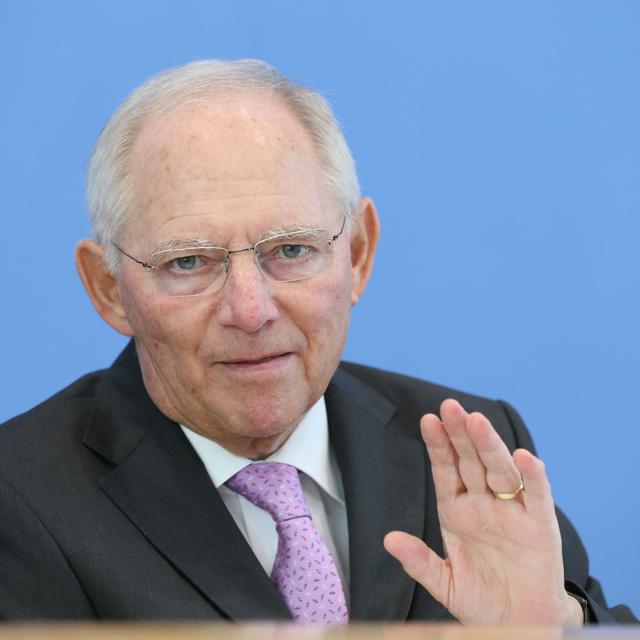 Le ministre allemand des Finances Wolfgang Schäuble. [Anadolu Agency /AFP - Cuneyt Karadag]