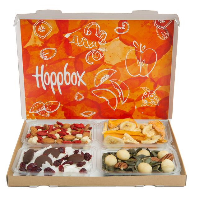 Des snacks dans une box sont proposés aux entreprises. [DR]