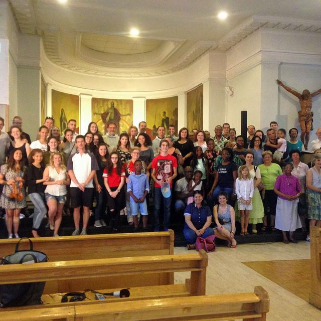 La Pastorale des jeunes de l'église du Sacré-Coeur de Genève. [RTS - Delphine Gendre]