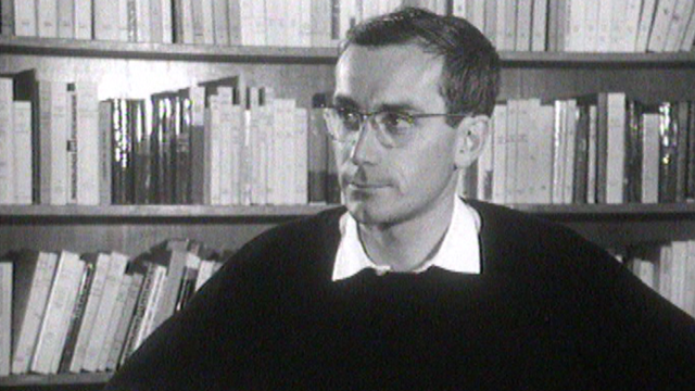 François Maspero, éditeur et libraire, en 1966. [RTS]