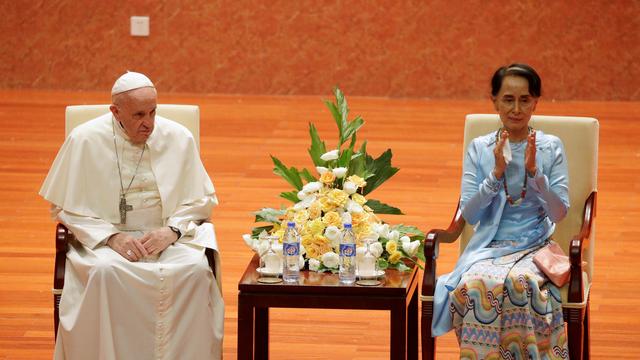 Le pape François est en visite en Birmanie. [Reuters - Max Rossi]