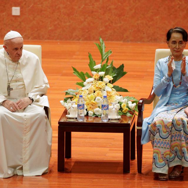 Le pape François est en visite en Birmanie. [Reuters - Max Rossi]
