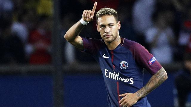 Le PSG de Neymar n'a pas encore encaissé de but cette saison sur la scène européenne. [Keystone - Yoan Valat]