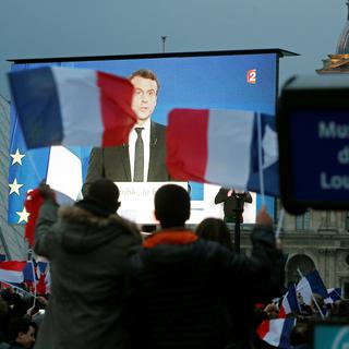 Emmanuel Macron a été élu sur un programme de rupture. [reuters - Jean-Paul Pelissier]