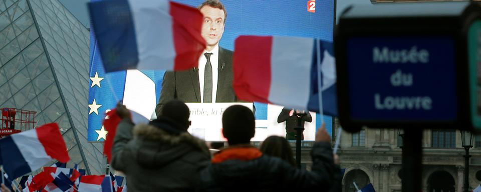 Emmanuel Macron a été élu sur un programme de rupture. [reuters - Jean-Paul Pelissier]