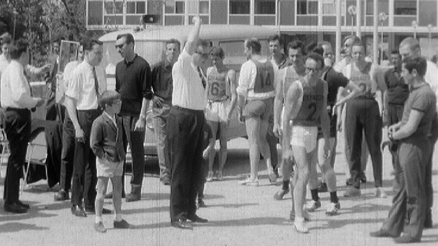 Course au Lignon à Genève en 1967. [RTS]