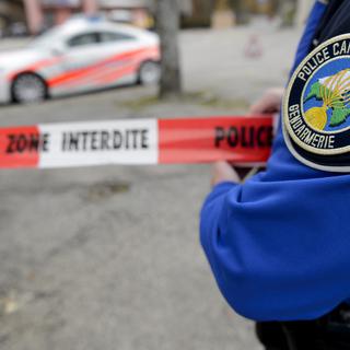 La police vaudoise a été mobilisée ce week-end pour une opération anti-terroriste. [Laurent Gillieron]