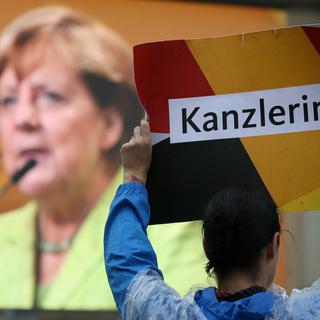 Angela Merkel est en passe de battre un nouveau record de longévité à la tête de l'Allemagne. [Reuters - Reinhard Krause]