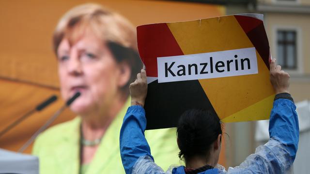 Angela Merkel est en passe de battre un nouveau record de longévité à la tête de l'Allemagne. [Reuters - Reinhard Krause]