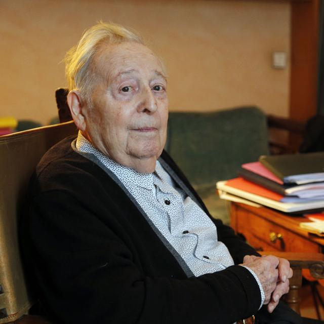 Le grand historien français Marc Ferro. [AFP - François Guillot]