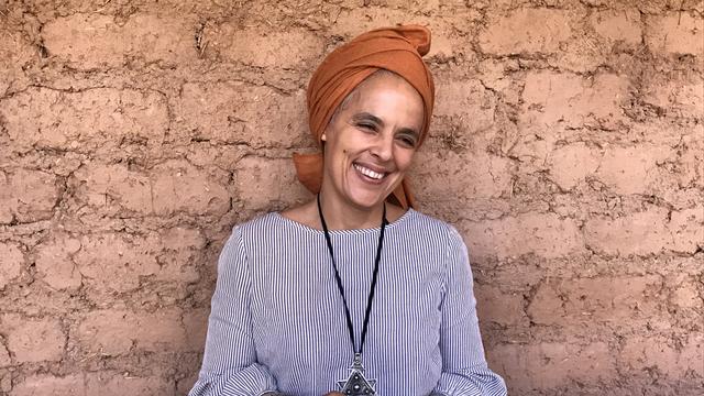 L'architecte marocaine Salima Naji. [AFP - Frédérique Prabonnaud]