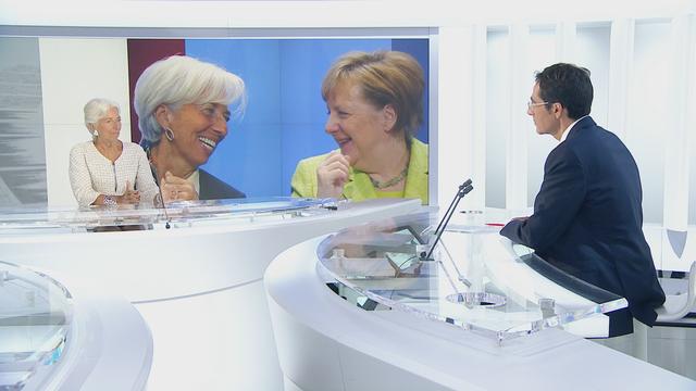 Pour Christine Lagarde, l’Europe doit "sa stabilité" et son "attachement à l’Union" à l'Allemagne