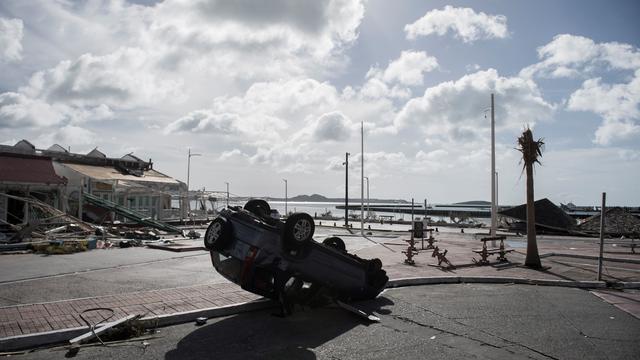 Le bord de mer à Marigot, sur l'île de St-Martin, avant l'arrivée de José. [afp - Martin Bureau]