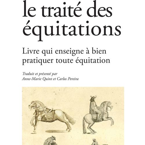 La couverture du livre "Le Traité des équitations - Livre qui enseigne à bien pratiquer toute équitation" de dom Duarte du Portugal. [Actes Sud]