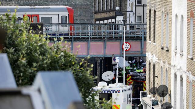 L'attaque a été menée à la station de métro de Parsons Green. [Reuters - Kevin Coombs]