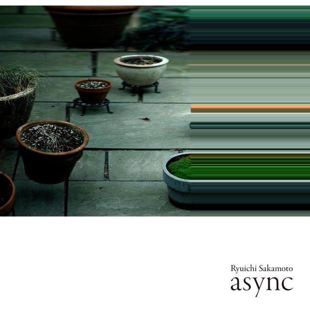 La couverture de l'album "Async" de Ryuichi Sakamoto. [Milan Records]