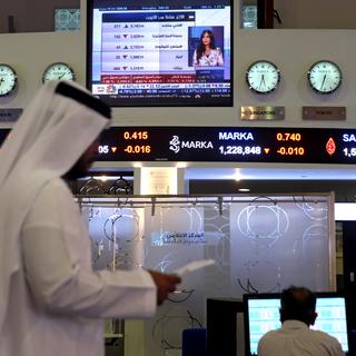 La bourse de Doha a chuté après l'annonce de la mise au ban du qatar. [reuters - Ashraf Mohammad Mohammad Alamra]